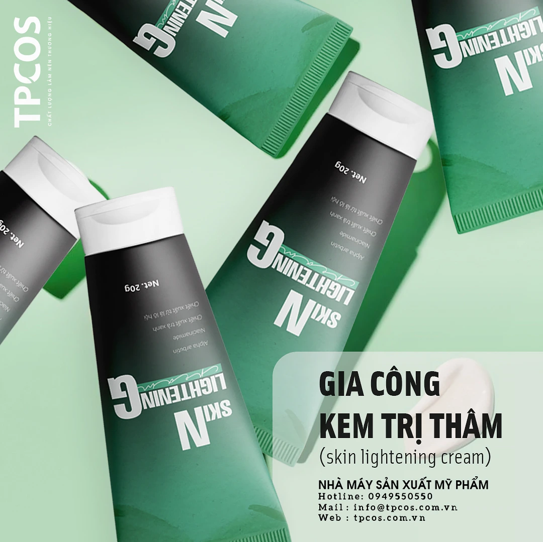 GIA CÔNG KEM TRỊ THÂM